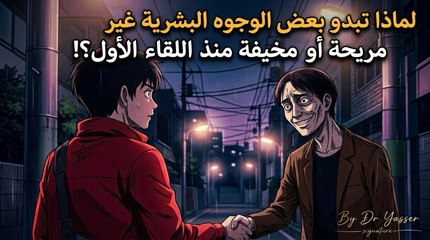لماذا تبدو بعض الوجوه غير مريحة أو مخيفة منذ اللقاء الأول